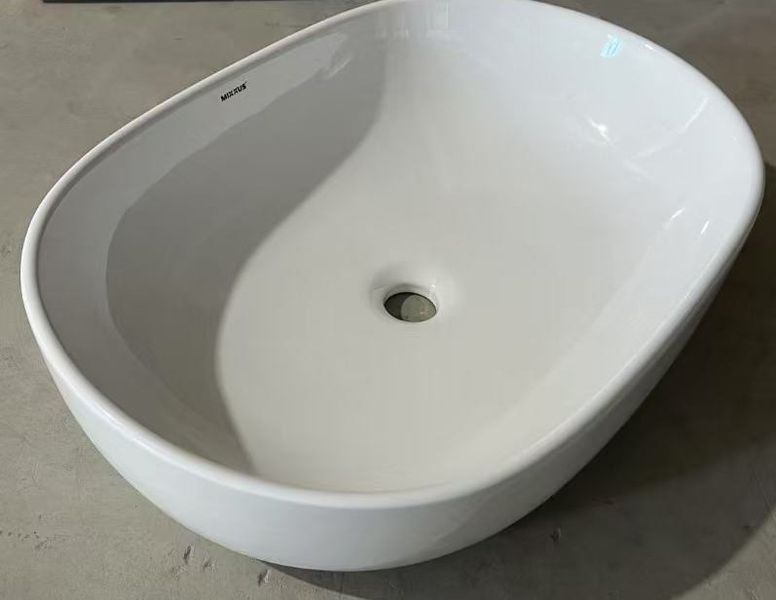 Раковина накладная MIXXUS PREMIUM ELLIPSE-0105 600х400х150mm (MP6563) MP6563 фото