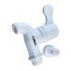 Кран для холодной воды PVC (White) Plamix PVS-1/2" (PM0632) PM0632 фото 2