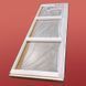 Дверь в нишу Koer SR SD01-120x200-TR-12 прозрачное стекло Easy Clean 8мм, матовое золото (KR5377) KR5377 фото 10