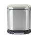 Відро для сміття з плавним закриттям овальне Mixxus Premium Strong-TC0120 SS Color 20л колір наржавійка (MI7081) MI7081 фото 18