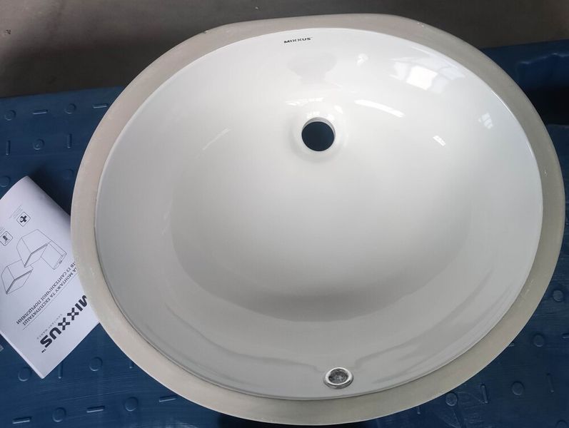 Раковина врізна під стільницю MIXXUS PREMIUM TOPPER-1701 495х405х205mm з переливом (MP6568) MP6568 фото
