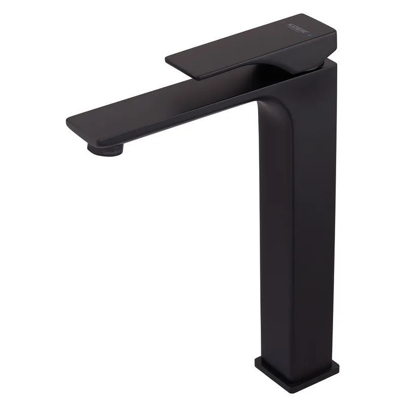 Змішувач для умивальника Koer KB-11010-05 високий (Колір чорний) (KR3483) KR3483 фото