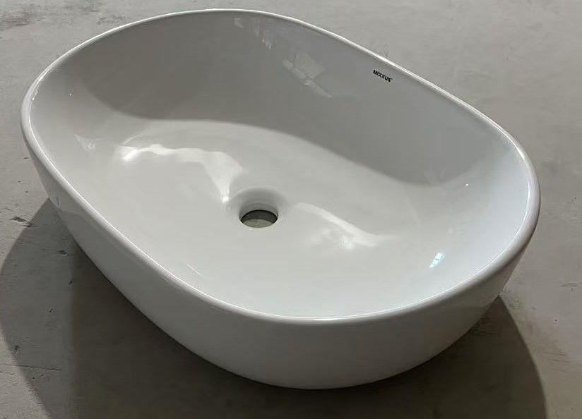 Раковина накладная MIXXUS PREMIUM ELLIPSE-0105 600х400х150mm (MP6563) MP6563 фото