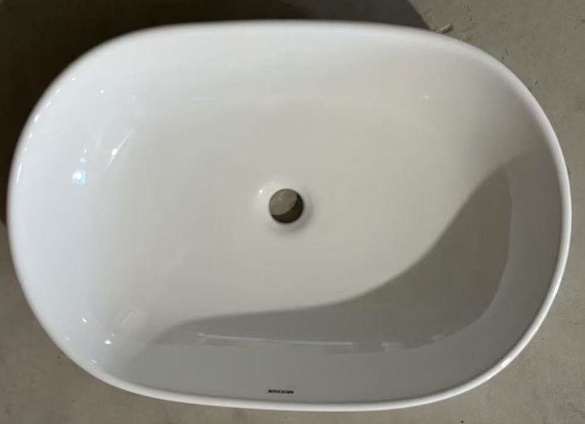 Раковина накладная MIXXUS PREMIUM ELLIPSE-0105 600х400х150mm (MP6563) MP6563 фото