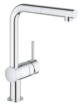 Смеситель для кухни с выдвижным изливом Grohe Minta (32168000) 32168000 фото