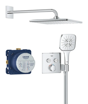 Душова система прихованого монтажу з термостатом Grohe Grohtherm SmartControl (34865000) 34865000 фото