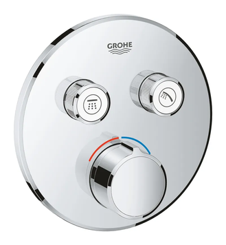 Змішувач прихованого монтажу на 2 споживача Grohe SmartControl Mixer (29145000) 29145000 фото