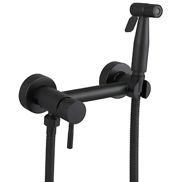 Змішувач для гігієнічного душу Zerix SUS 222 Black (ZX4743) ZX4743 фото