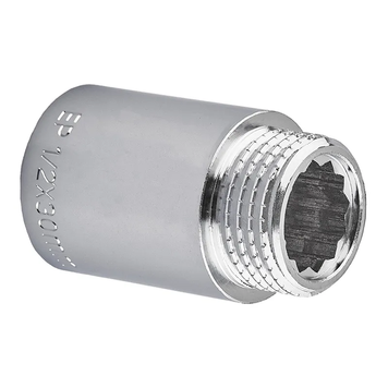 Подовжувач Europroduct EP.E030.Chr - 1/2"MF-30мм хром (EP6125) EP6125 фото