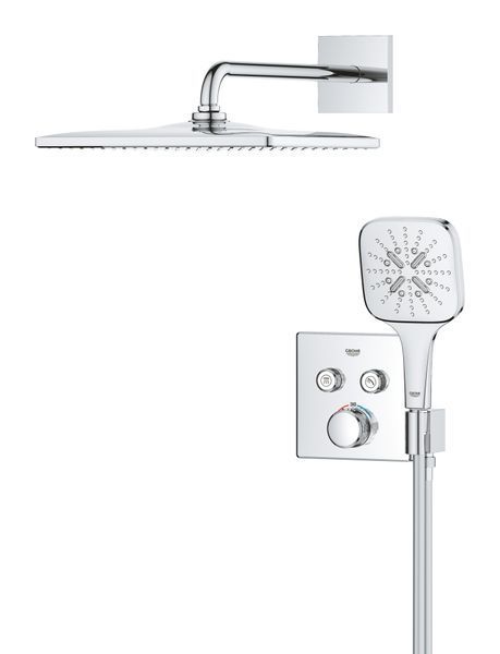 Душевая система скрытого монтажа с термостатом Grohe Grohtherm SmartControl (34865000) 34865000 фото