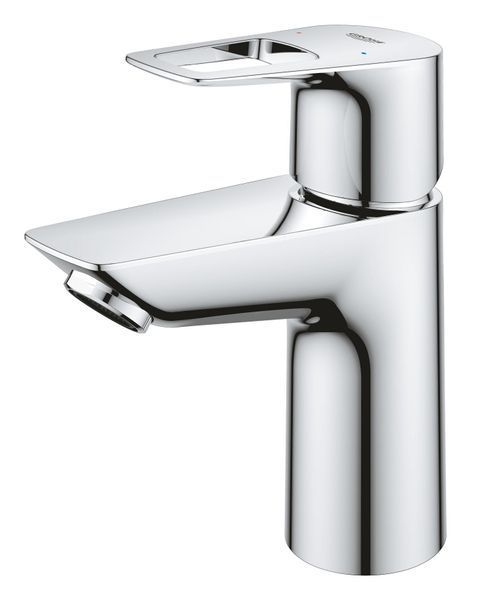 Однорычажный смеситель для раковины S-Size Grohe BauLoop New с нажимным донным клапаном (23878001) 23878001 фото