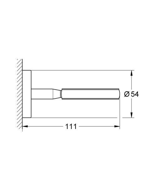 Держатель для аксессуаров Grohe Bau Cosmopolitan Neutral (40585001) 40585001 фото