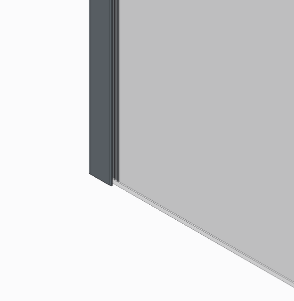 Душевая перегородка Koer SR SP01-120x200-TR-01 Walk-In прозрачное стекло Easy Clean 8мм, хром (KR5394) KR5394 фото