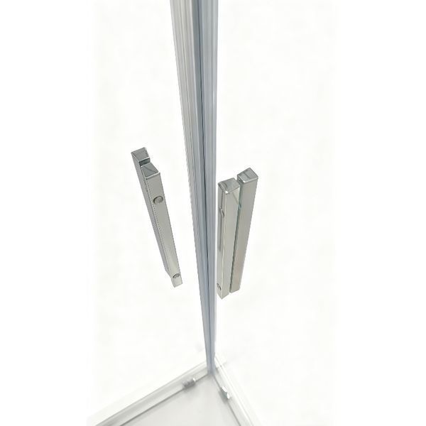 Душевая кабина без поддона Koer SR SC10-90x90x195-TR-01 прозрачное стекло Easy Clean 6мм, хром (KR5942) KR5942 фото