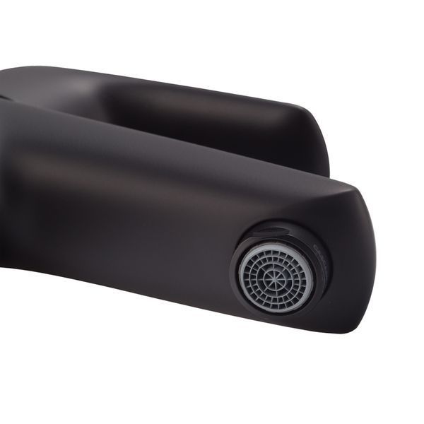 Змішувач для умивальника Koer KB-10008-05 (Колір чорний) (KR3471) KR3471 фото
