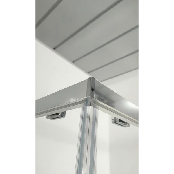 Душевая кабина без поддона Koer SR SC10-90x90x195-TR-01 прозрачное стекло Easy Clean 6мм, хром (KR5942) KR5942 фото