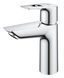 Однорычажный смеситель для раковины M-Size Grohe BauLoop New с нажимным донным клапаном (23886001) 23886001 фото 2
