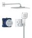 Душевая система скрытого монтажа с термостатом Grohe Grohtherm SmartControl (34865000) 34865000 фото 1