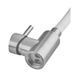 Смеситель для кухни MIXXUS SUS-011-T REFL.WHITE с силиконовым изливом из нерж. стали SUS304, излив белый (MI8228) MI8228 фото 3