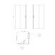 Душевая кабина без поддона Koer SR SC10-90x90x195-TR-01 прозрачное стекло Easy Clean 6мм, хром (KR5942) KR5942 фото 41