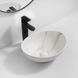 Раковина накладна MIXXUS PREMIUM ELLIPSE-0108 MARBLE 400х330х145mm (MP6526) MP6526 фото 4