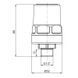 Амортизатор гидроударов Roho R1250-050 - 1/2" Н, PN50 (RO0142) RO0142 фото 2