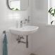 Однорычажный смеситель для раковины S-Size Grohe BauLoop New с нажимным донным клапаном (23878001) 23878001 фото 6