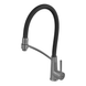 Смеситель для кухни с силиконовым изливом Zerix FUL-017 Graphite Refl.Black из нерж. стали SUS304 (цв.графит) (ZX5995) ZX5995 фото 1
