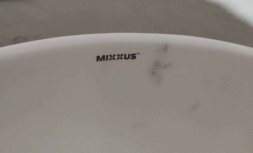 Раковина накладна MIXXUS PREMIUM ELLIPSE-0108 MARBLE 400х330х145mm (MP6526) MP6526 фото