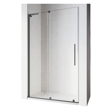 Двері у нішу Walk-In розсувні Koer SR SD07-120x200-R-TR-07 прозоре скло Easy Clean 8мм Графіт (KR5775) KR5775 фото
