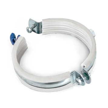 Хомут трубний оцинкований Koer KCB.10.G 6'' (159-166) сірий (KR2794) KR2794 фото