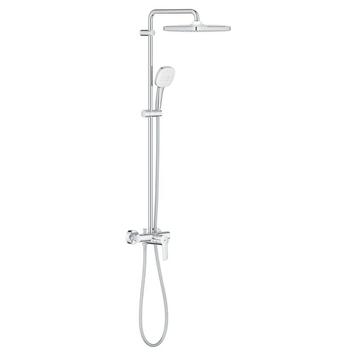 Душевая система Grohe Tempesta System 250 Cube с однорычажным смесителем настен. монтажа (26692001) 26692001 фото