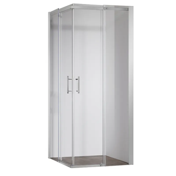 Душова кабіна без піддону Koer SR SC03-90x90x200-TR-01 прозоре скло Easy Clean 6мм, хром (KR5356) KR5356 фото