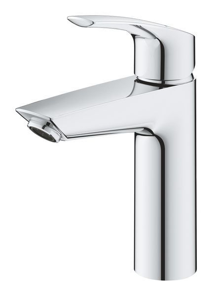 Одноважільний змішувач для раковини M-Size Grohe Eurosmart New з натискним донним клапаном (23923003) 23923003 фото