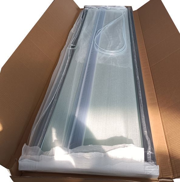 Душова кабіна з низьким піддоном Mixxus CUBIC SCT01-90x90x195-FB CHROME матове скло 4мм (MI6903) MI6903 фото