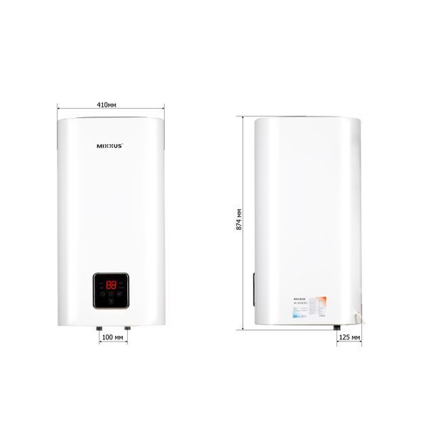 Водонагреватель "Квадрат" Mixxus EWH-15080 CUBE DRY накопительный 80 л, сухой тен 2,0 kW (WH0618) WH0618 фото