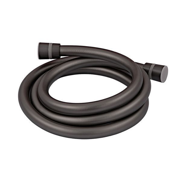 Шланг для душу Zerix Graphite.F03 150 см силіконовий (колір графіт) (ZX5568) ZX5568 фото