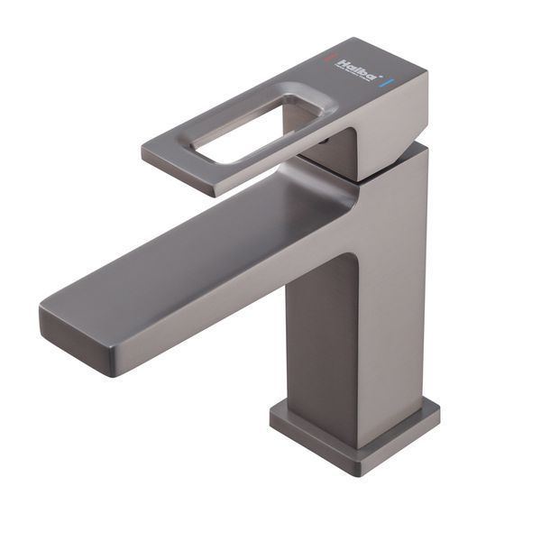 Змішувач для умивальника Haiba Kant 001 Graphite (Колір графіт) (HB9664) HB9664 фото