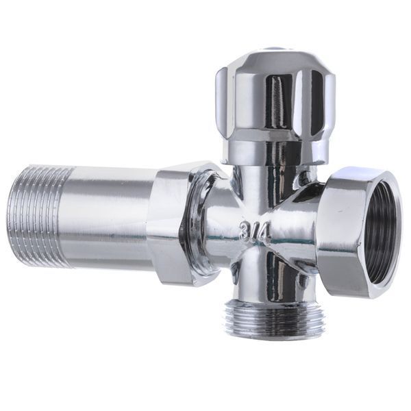 Кран триходовий 3/4x3/4x3/4 Koer KR.521 (KR0148) KR0148 фото