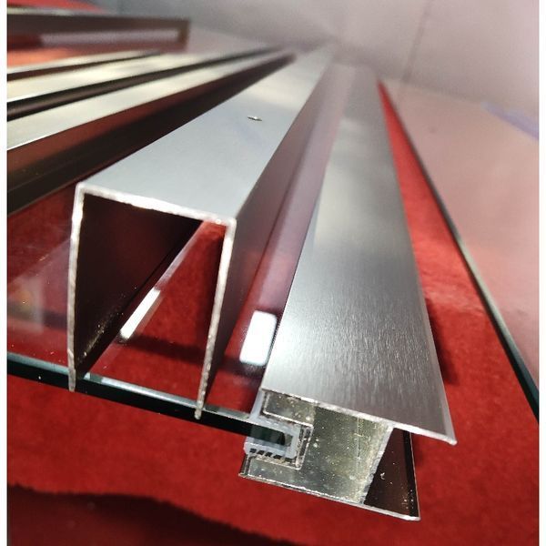 Шторки скляні на ванну розсувні Koer SR BS06-120x150-TR-07 прозоре скло Easy Clean 6мм, графіт (KR5947) KR5947 фото