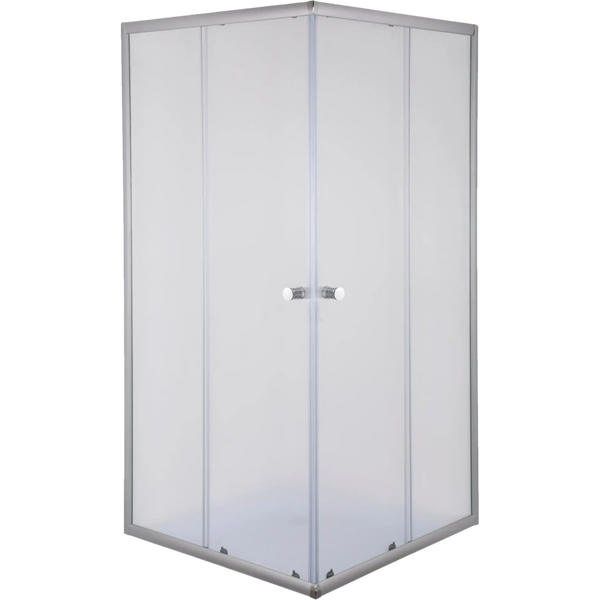 Душова кабіна з низьким піддоном Mixxus CUBIC SCT01-90x90x195-FB CHROME матове скло 4мм (MI6903) MI6903 фото