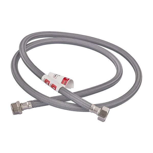 Гнучке підведення Zerix ZHN-02-FM1/2"-040 (нейлонове обплетення, гайки нерж) (ZX5147) ZX5147 фото