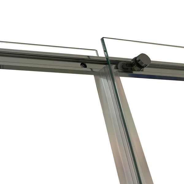 Душова кабіна без піддону Koer SR SC03-90x90x200-TR-01 прозоре скло Easy Clean 6мм, хром (KR5356) KR5356 фото