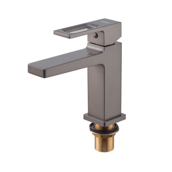 Змішувач для умивальника Haiba Kant 001 Graphite (Колір графіт) (HB9664) HB9664 фото