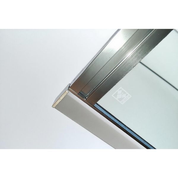 Шторки скляні на ванну розсувні Koer SR BS06-120x150-TR-07 прозоре скло Easy Clean 6мм, графіт (KR5947) KR5947 фото