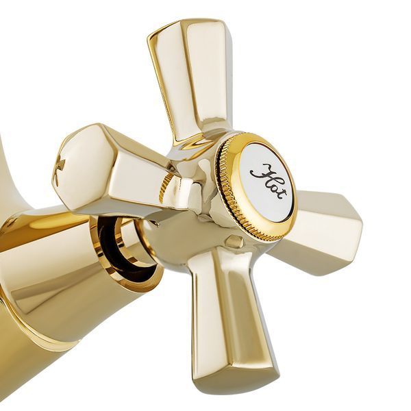Смеситель для умывальника Mixxus Premium Retro Gold-161 (MI5848) MI5848 фото