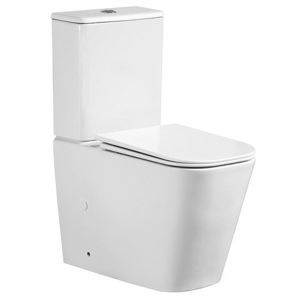 Чаша унитаза-компакта Mixxus Quadro-0404-T1 Bowl 660х360х820 Tornado 1.0 без сиденья (MI8342) MI8342 фото