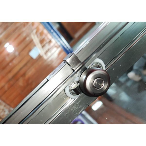 Шторки скляні на ванну розсувні Koer SR BS06-120x150-TR-07 прозоре скло Easy Clean 6мм, графіт (KR5947) KR5947 фото