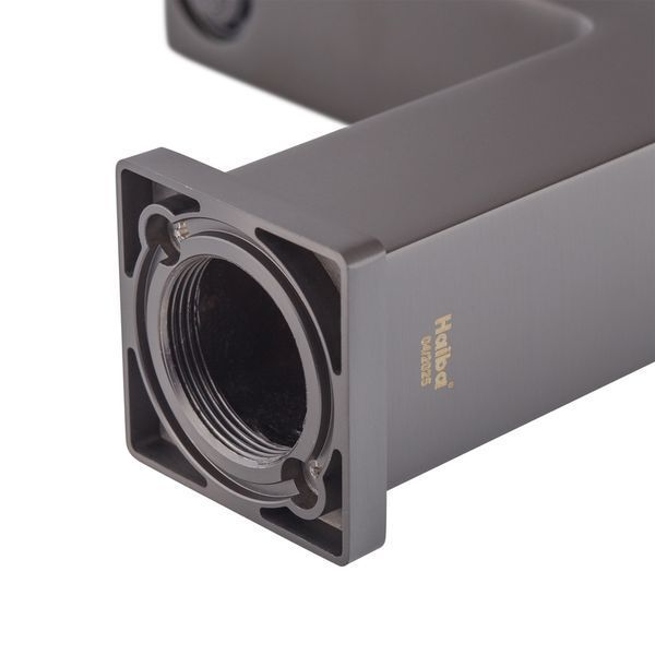 Змішувач для умивальника Haiba Kant 001 Graphite (Колір графіт) (HB9664) HB9664 фото