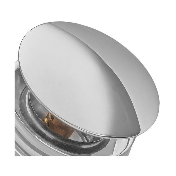 Донный клапан для раковины Koer PW-07-01 1 1/4'' с переливом автоматический СLICK-СLACK (Цвет хром) (KR5782) KR5782 фото